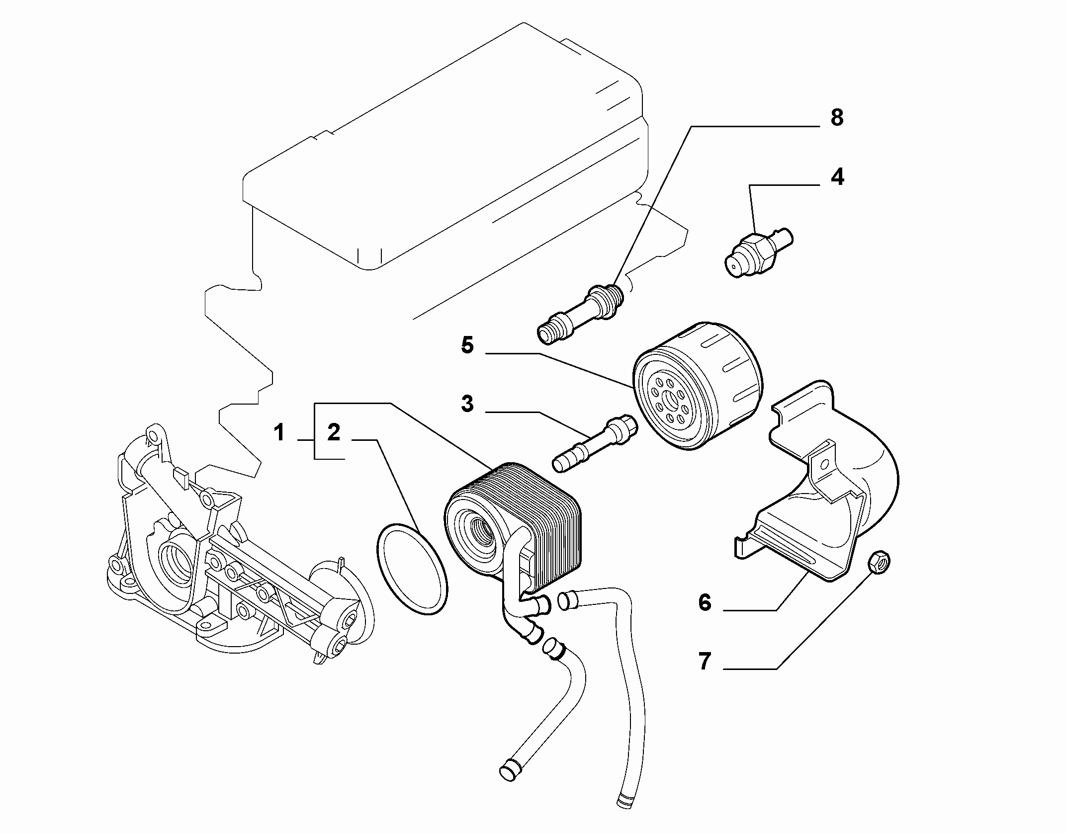 10301-040 OIL FILTER SUPPORT