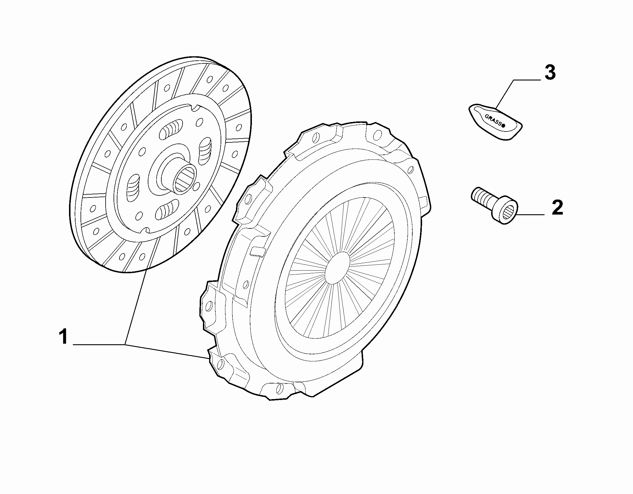 18109-010 CLUTCH KIT