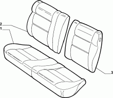 70615/02 REAR SEAT LINING