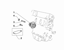 10402-010 WATER PUMP AND GASKETS
