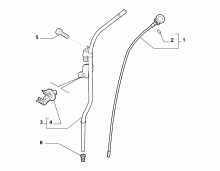 10301-060 DIP STICK, CAP, TRANSMITTER AND PRESSURE ROD