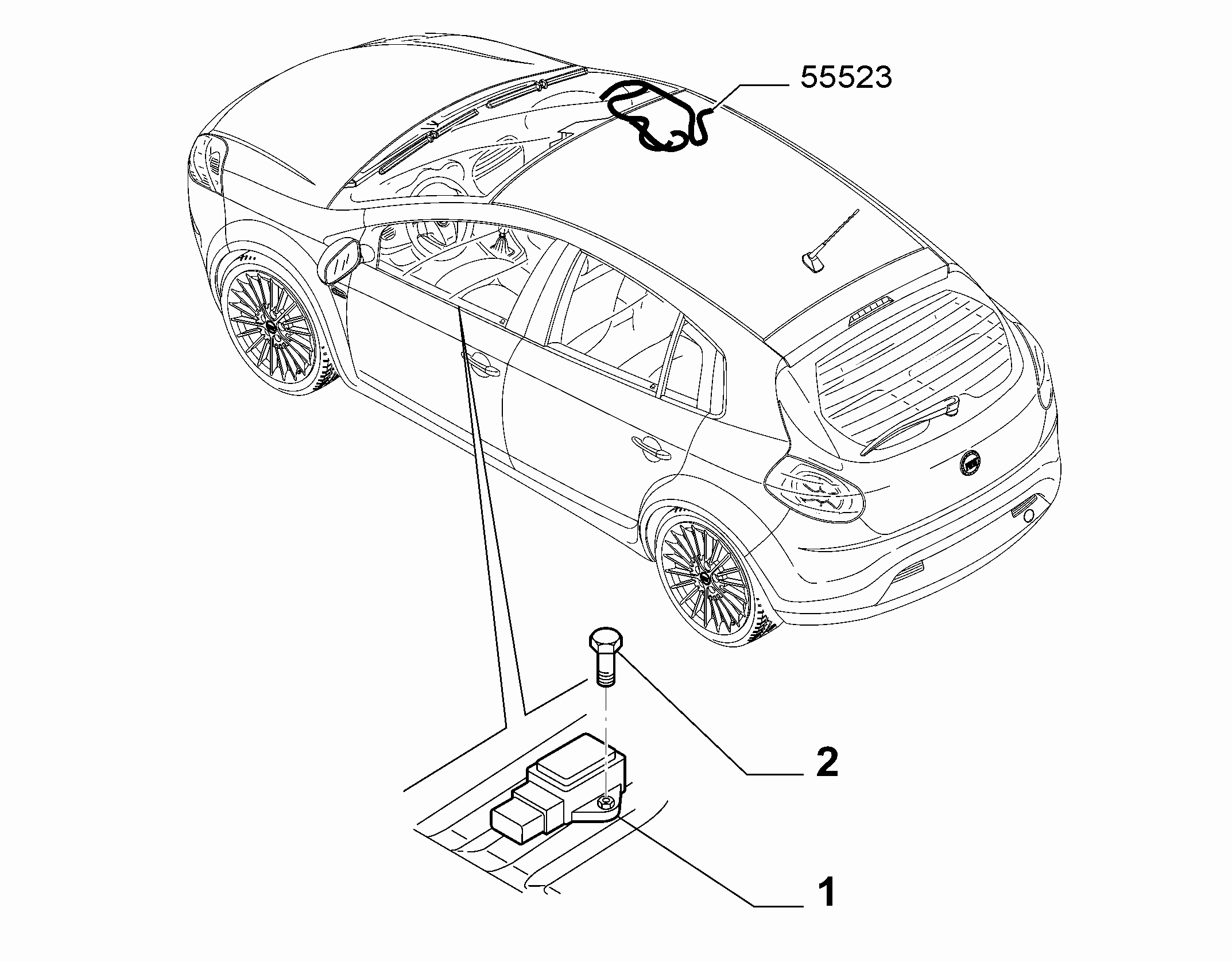33102-080 ANTI-SKID SENSOR