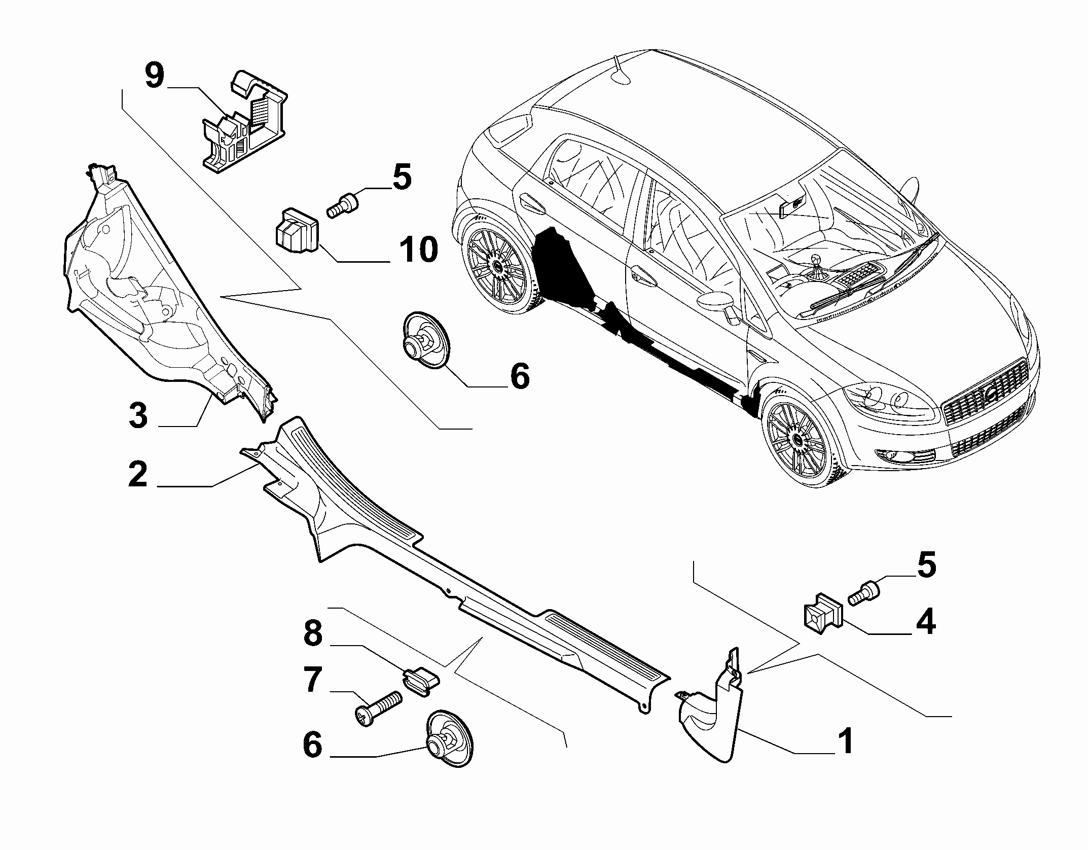 70523-050 SILL BOARD