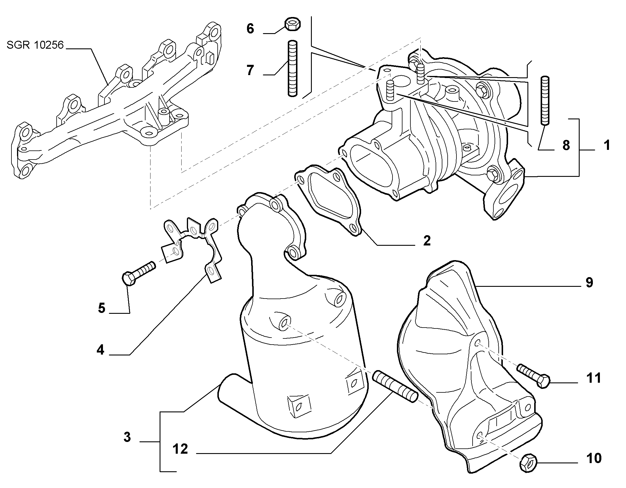10252-010 TURBOCOMPRESSOR AND PRECATALYSER
