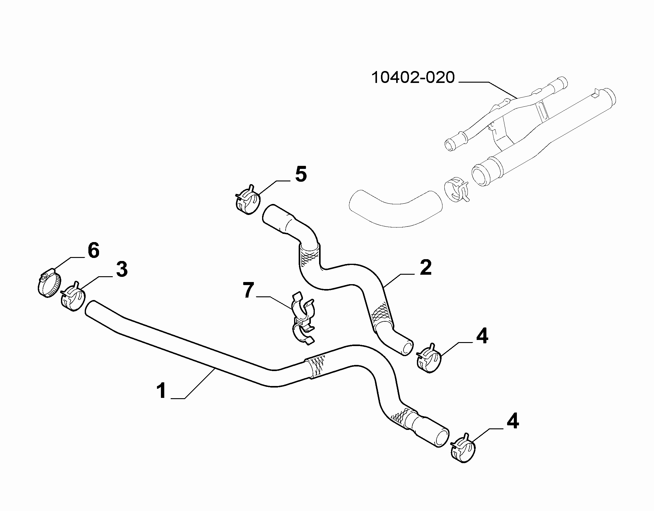 50101-040 WATER PIPING