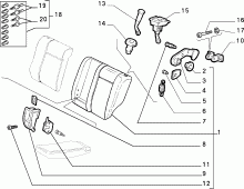 70613/02 REAR SEAT