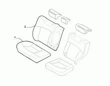 70615/05 REAR SEAT LINING