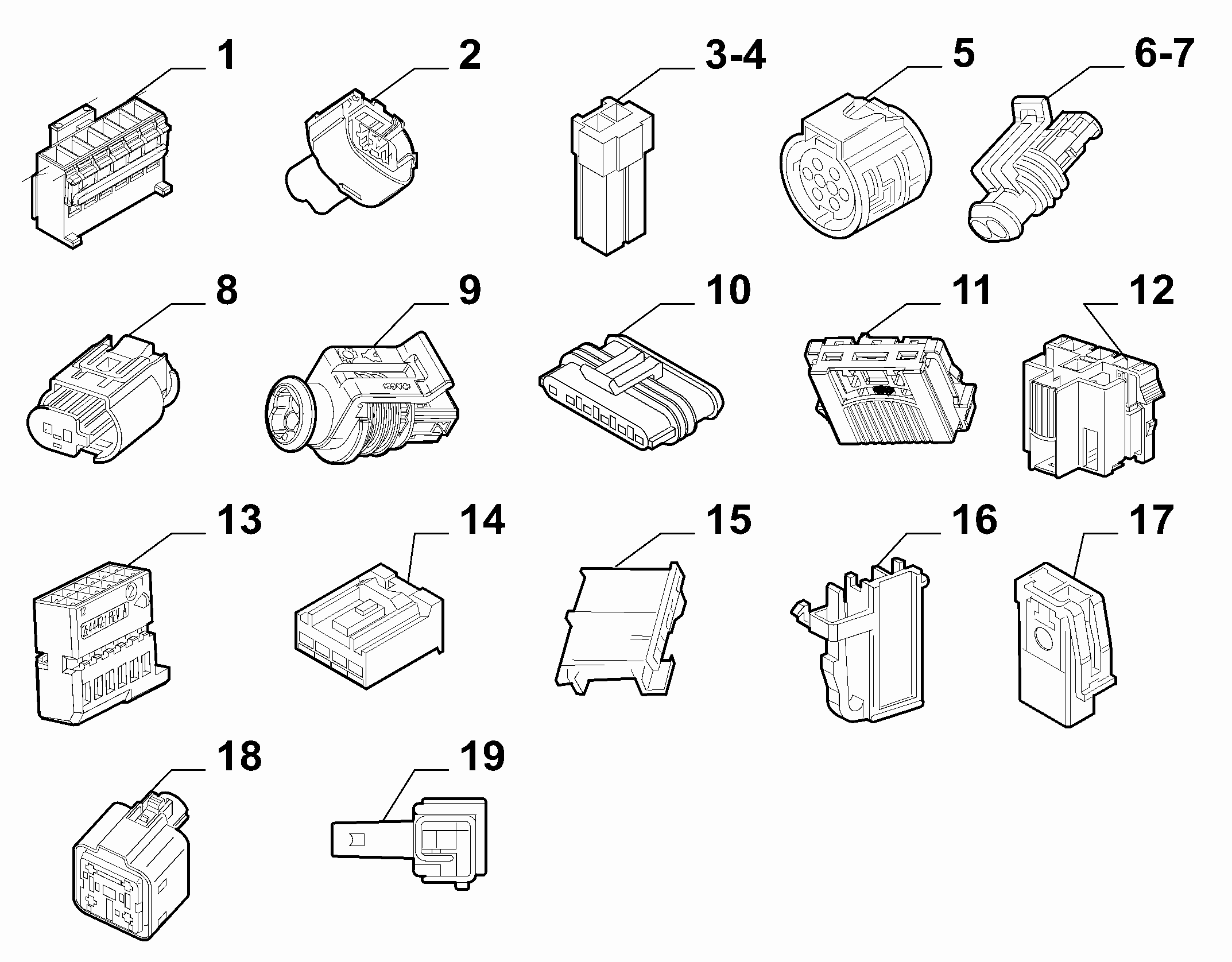 55528-010 CABLE ASSEMBLY CONNECTORS