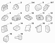55528-010 CABLE ASSEMBLY CONNECTORS