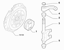21219-030 MANUAL CLUTCH RELEASE