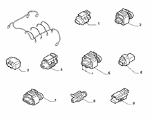 10226-060 ENGINE HARNESS CONNECTORS