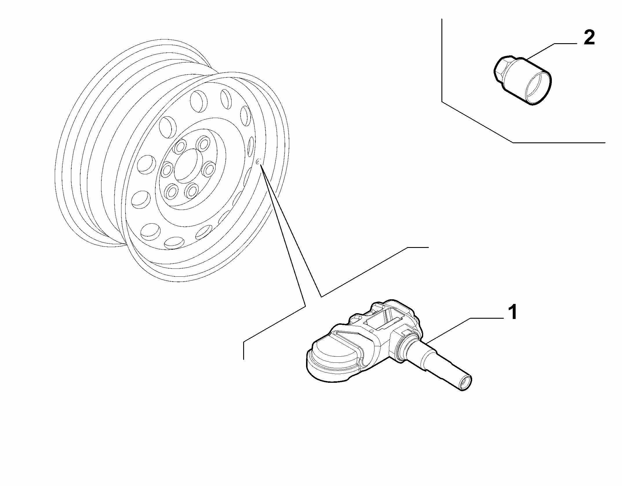 44316-040 PNEUMATIC PRESSURE SENSOR