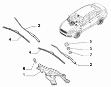 55514-010 WIPERS - ARM, BRUSHES AND MOTOR