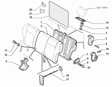 70613/01 REAR SEAT