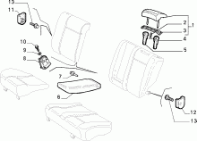 70613/02 REAR SEAT