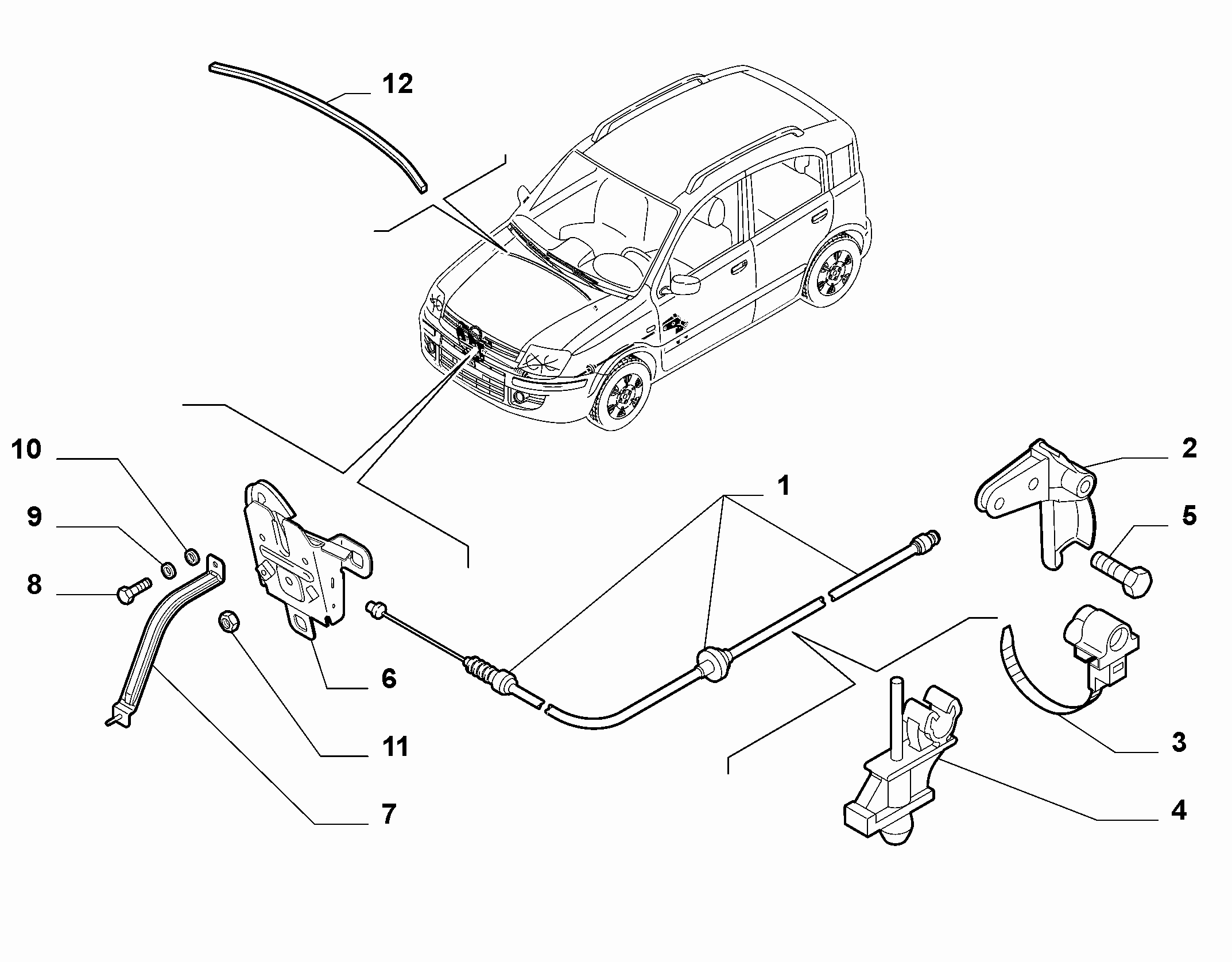 70101-020 TRUNK SPACE COVER ACCESSORY