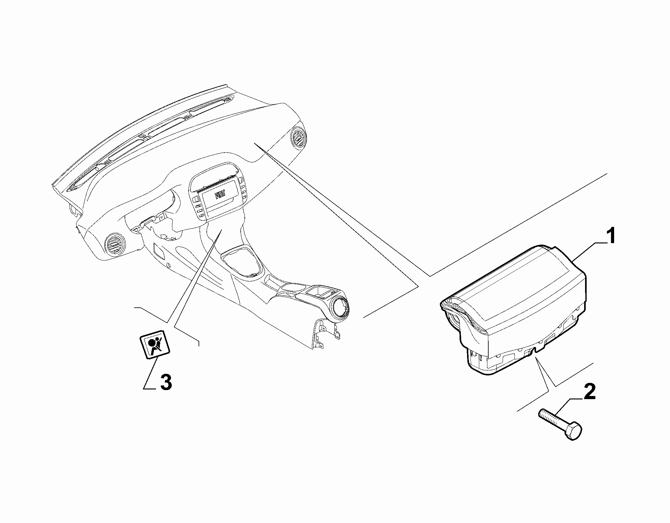 55508-020 PASSENGER AIRBAG