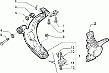 44301/00 ПЕРЕДНЯЯ ПОДВЕСКА