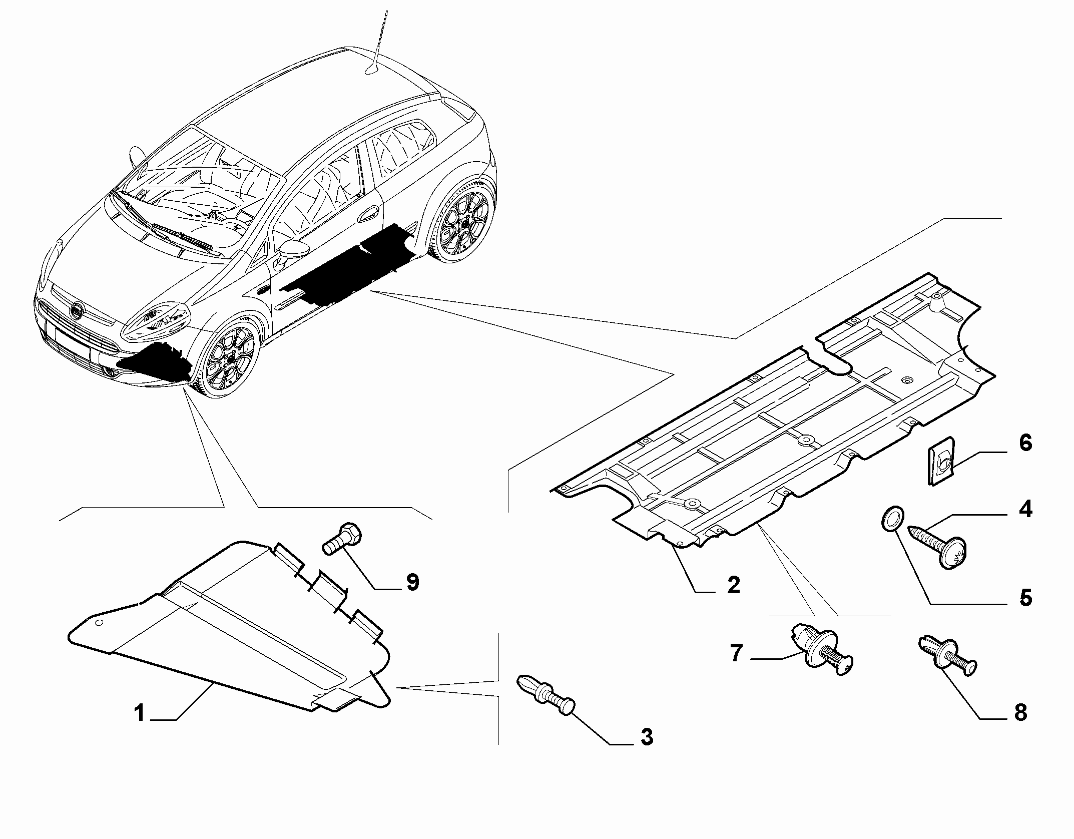 70723-020 AERODYNAMIC GUARDS
