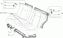 70613/01 REAR SEAT