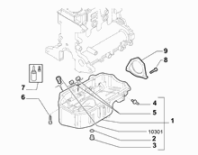 10102-010 OIL CAP AND FLOOR PANEL COVER