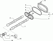 10107-010 CRANKSHAFT AND GEAR TIMING SYSTEM