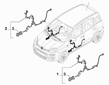 55526-010 FRONT DOOR HARNESS