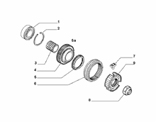 21215-020 GEAR CABLE