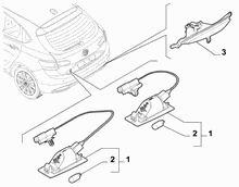 55401-040 REVERSE FOG TAIL LAMP