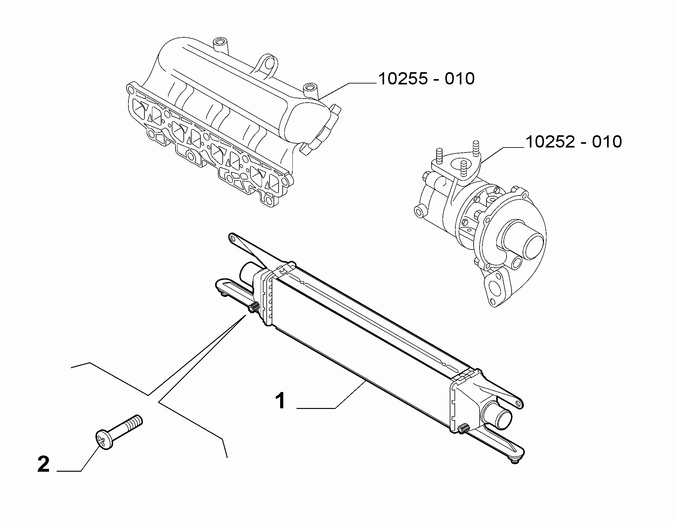 10247-010 HEAT EXCHANGER 