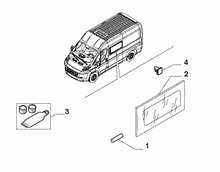70156-015 QUARTER GLASS FOR COMMERCIAL VEHICLES