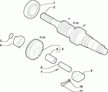 21215/03 ЗУБЧАТЫЕ ПЕРЕДАЧИ КПП