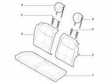 70615-010 REAR SEAT LINING 