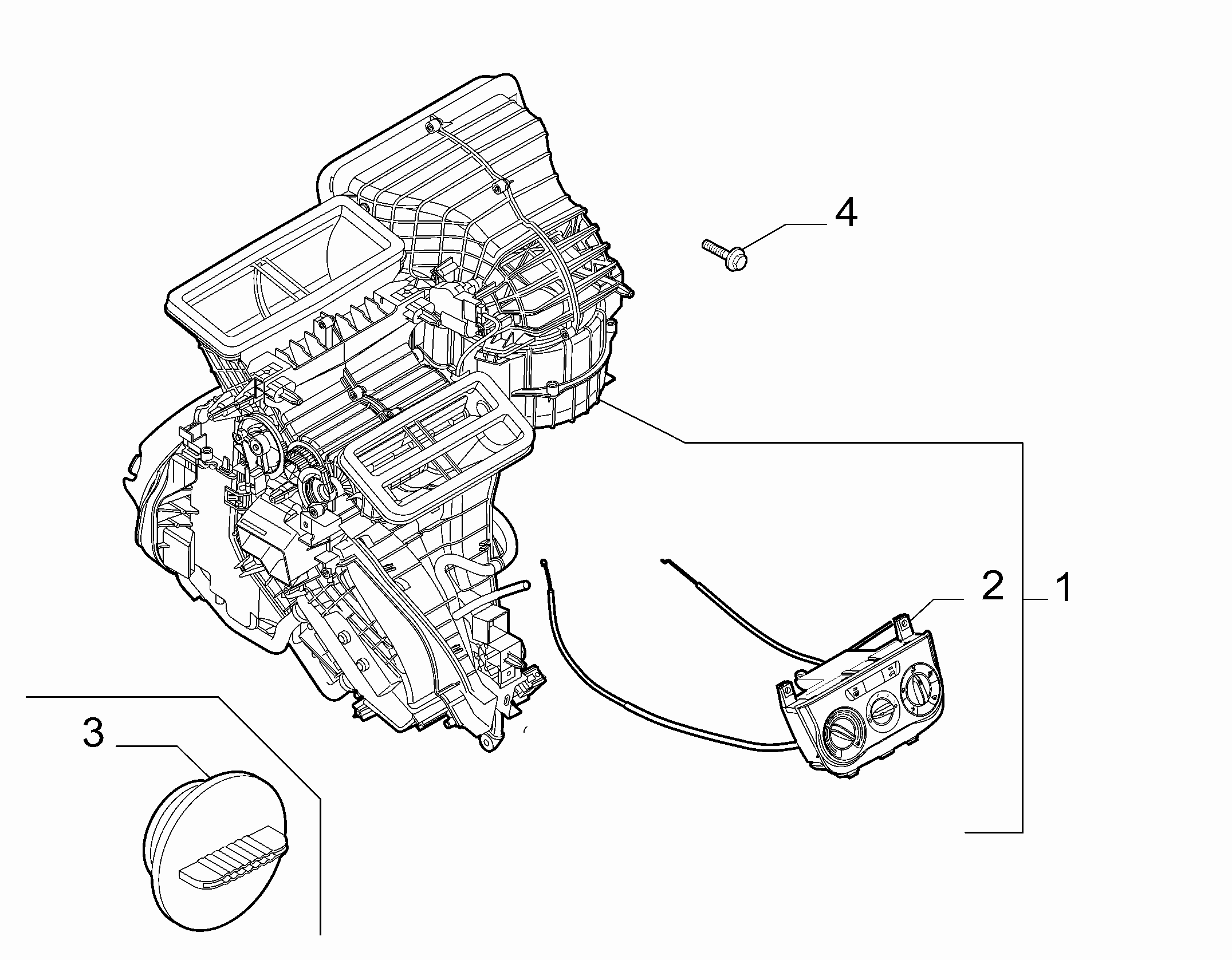 50101-010 HEATER/AIR CON