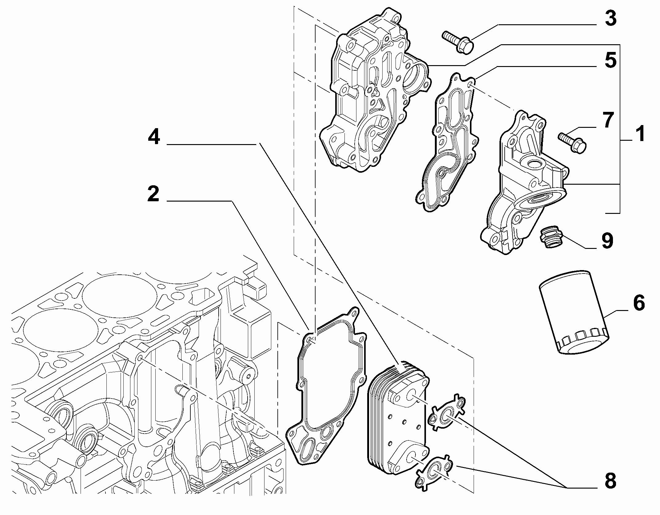 10301-040 OIL FILTER SUPPORT