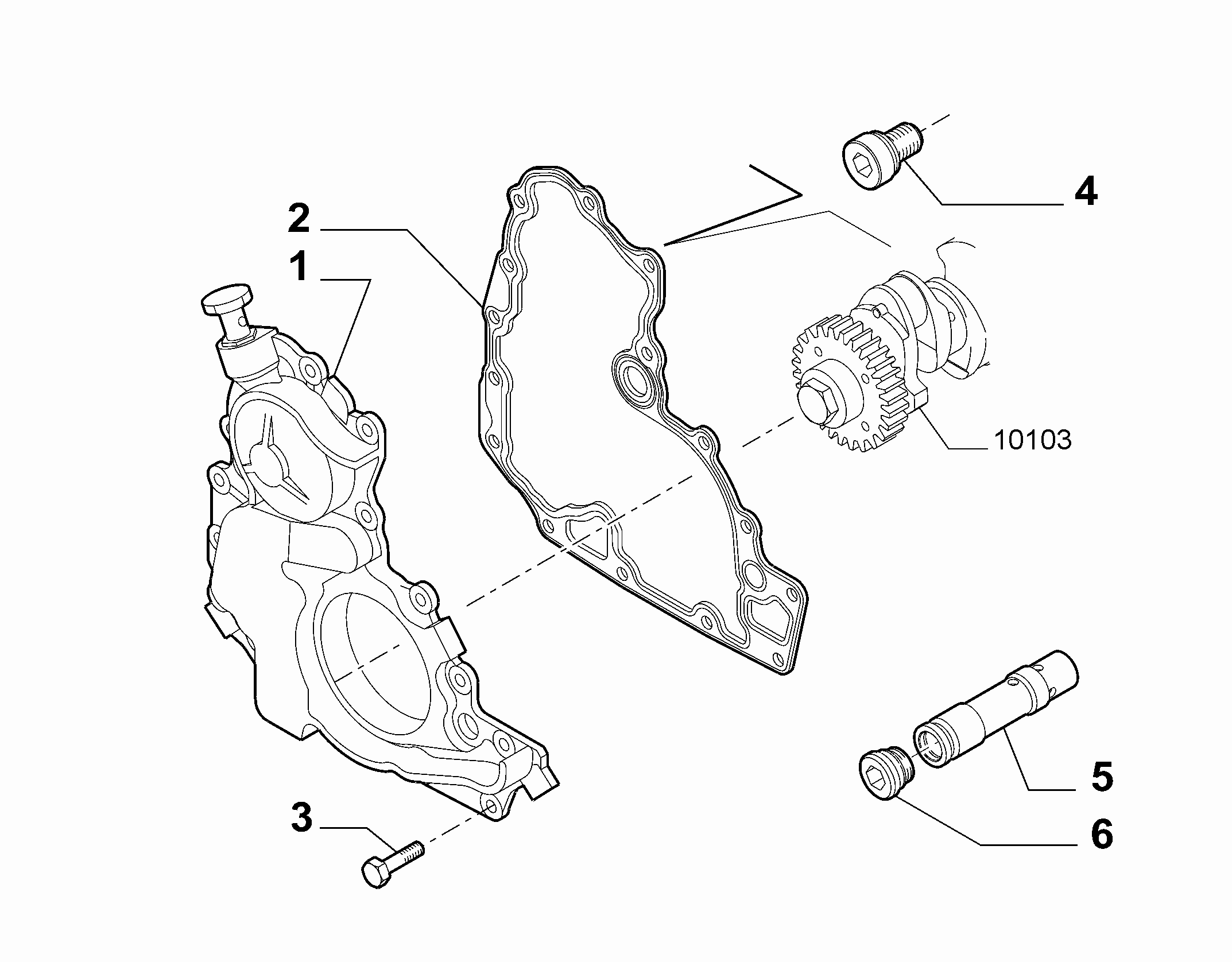 10301-010 OIL PUMP
