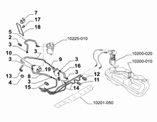 10201-020 UNDERSIDE FUEL PIPES