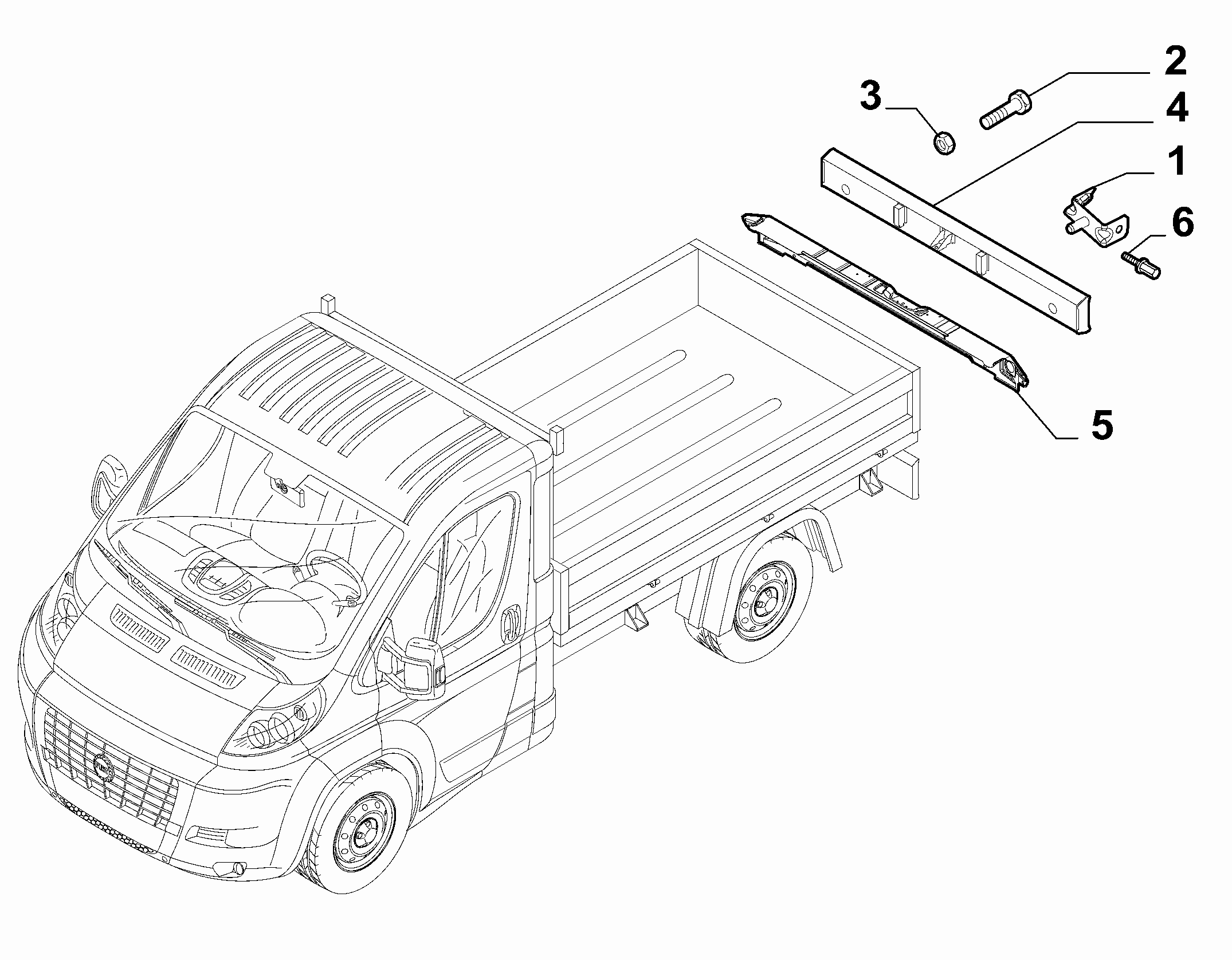 70004-040 REAR CRASH BOX