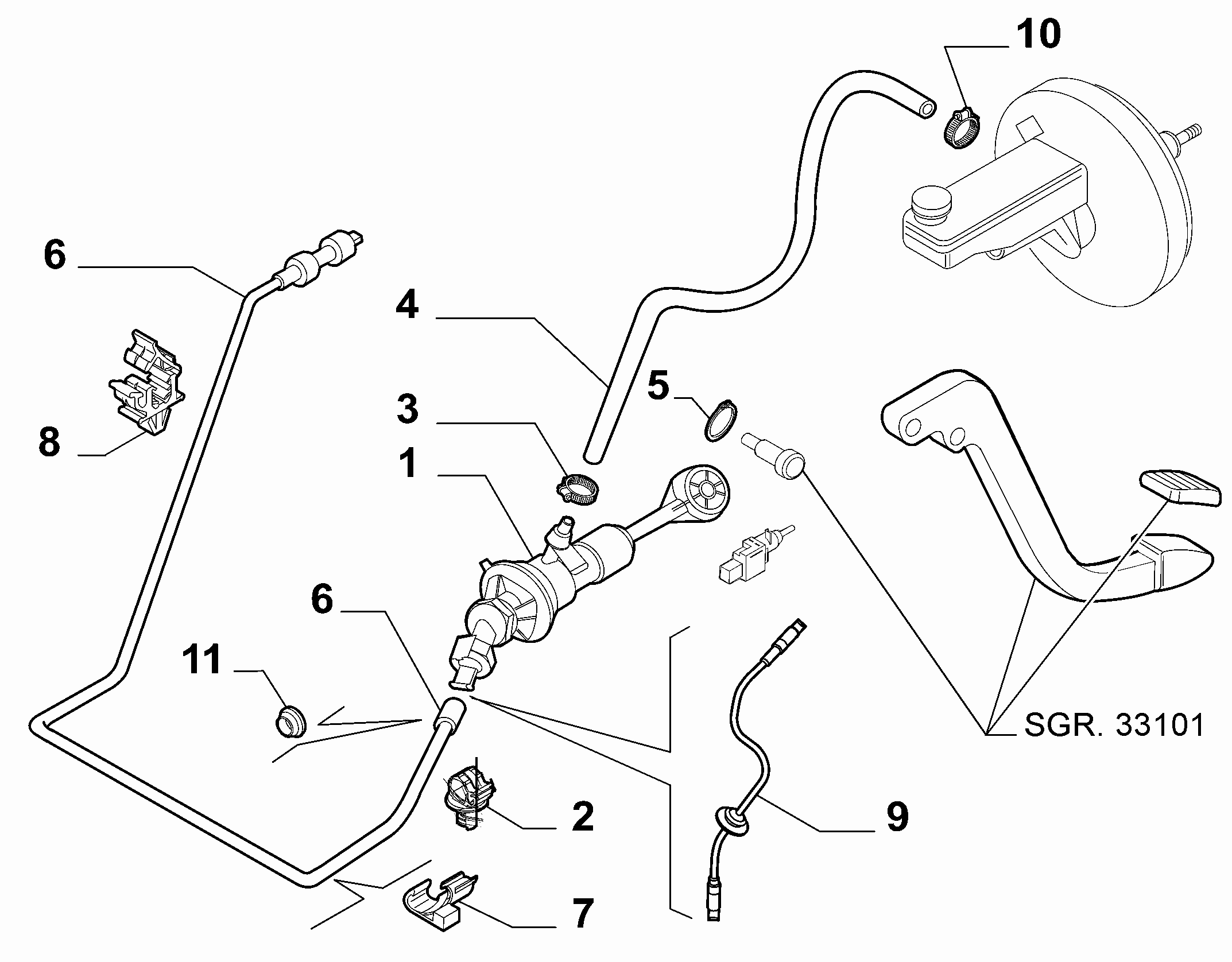 18103-010 CLUTCH PUMP AND CASING