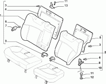 70613/02 REAR SEAT