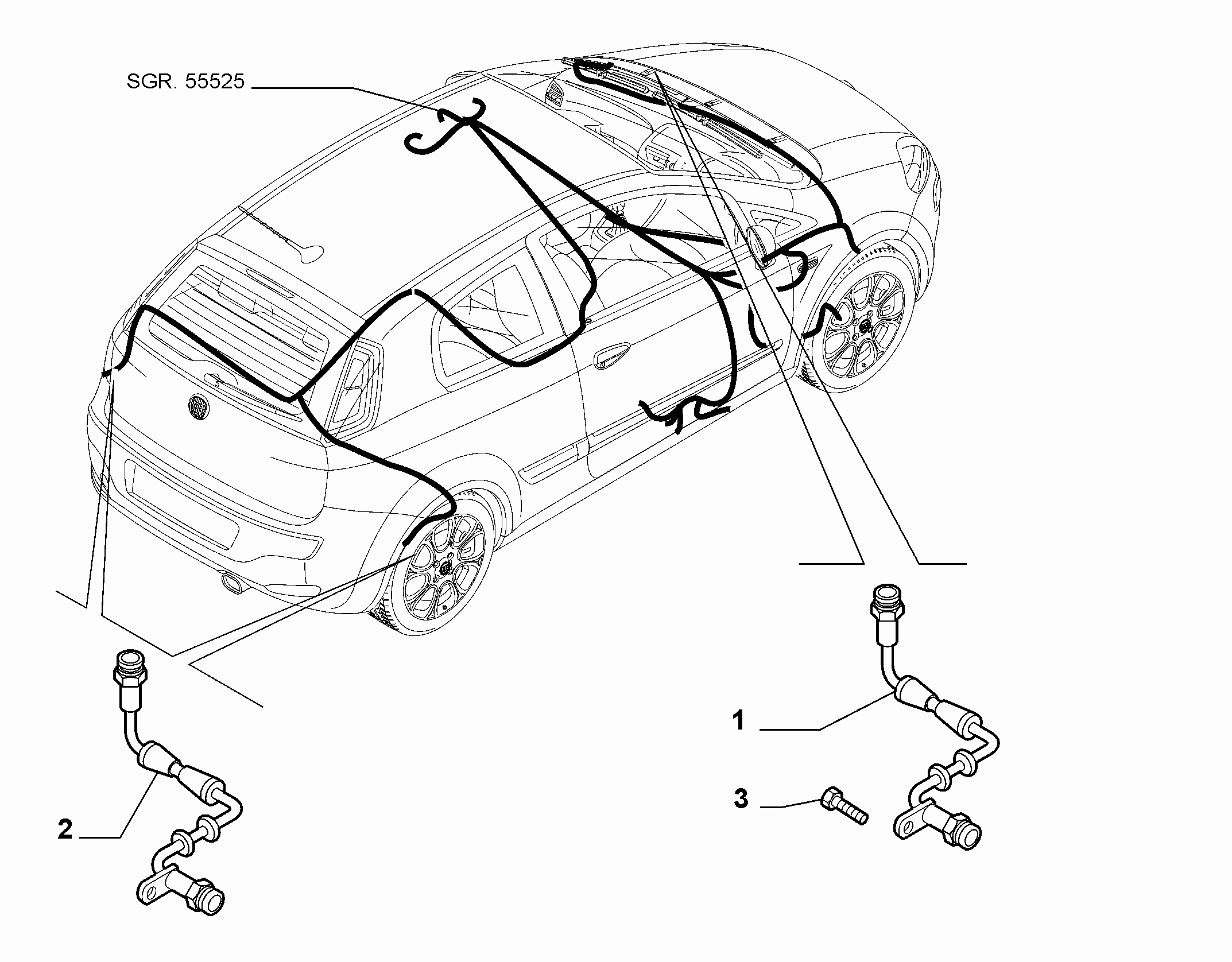 33102-070 ABS SENSOR
