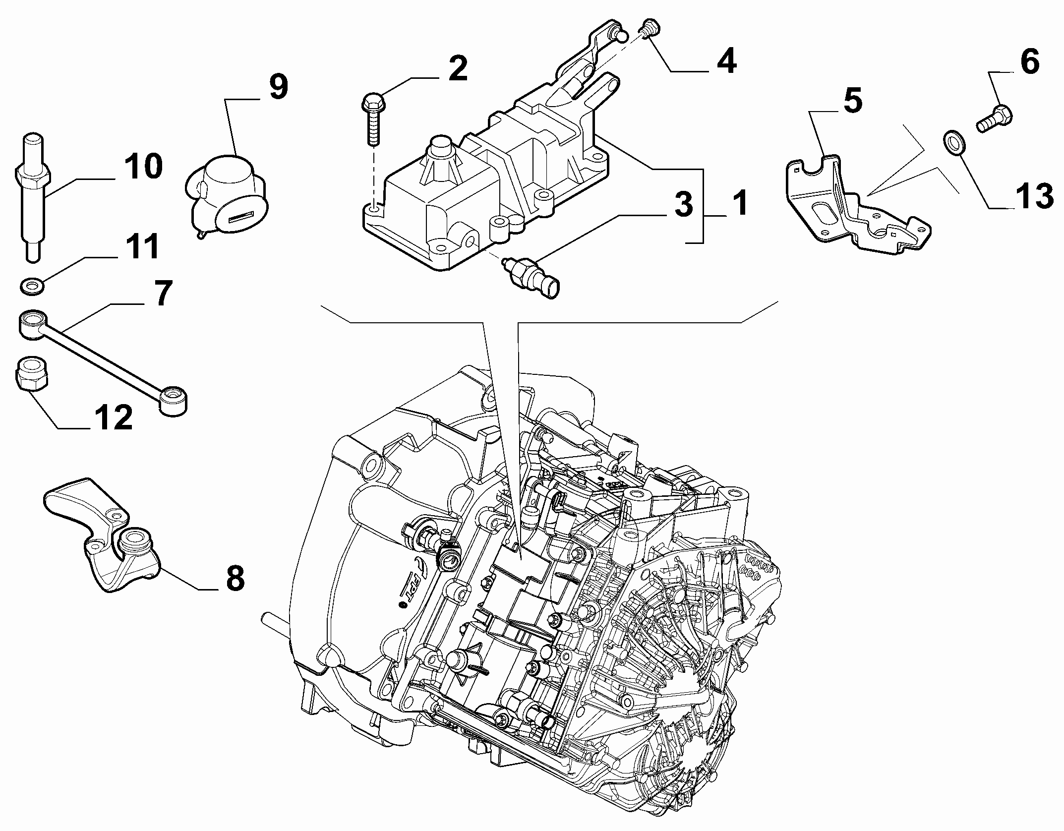 21219-020 GEAR FORKS STAMP