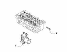 10402-030 WATER PUMP, PIPES AND THERMOSTAT