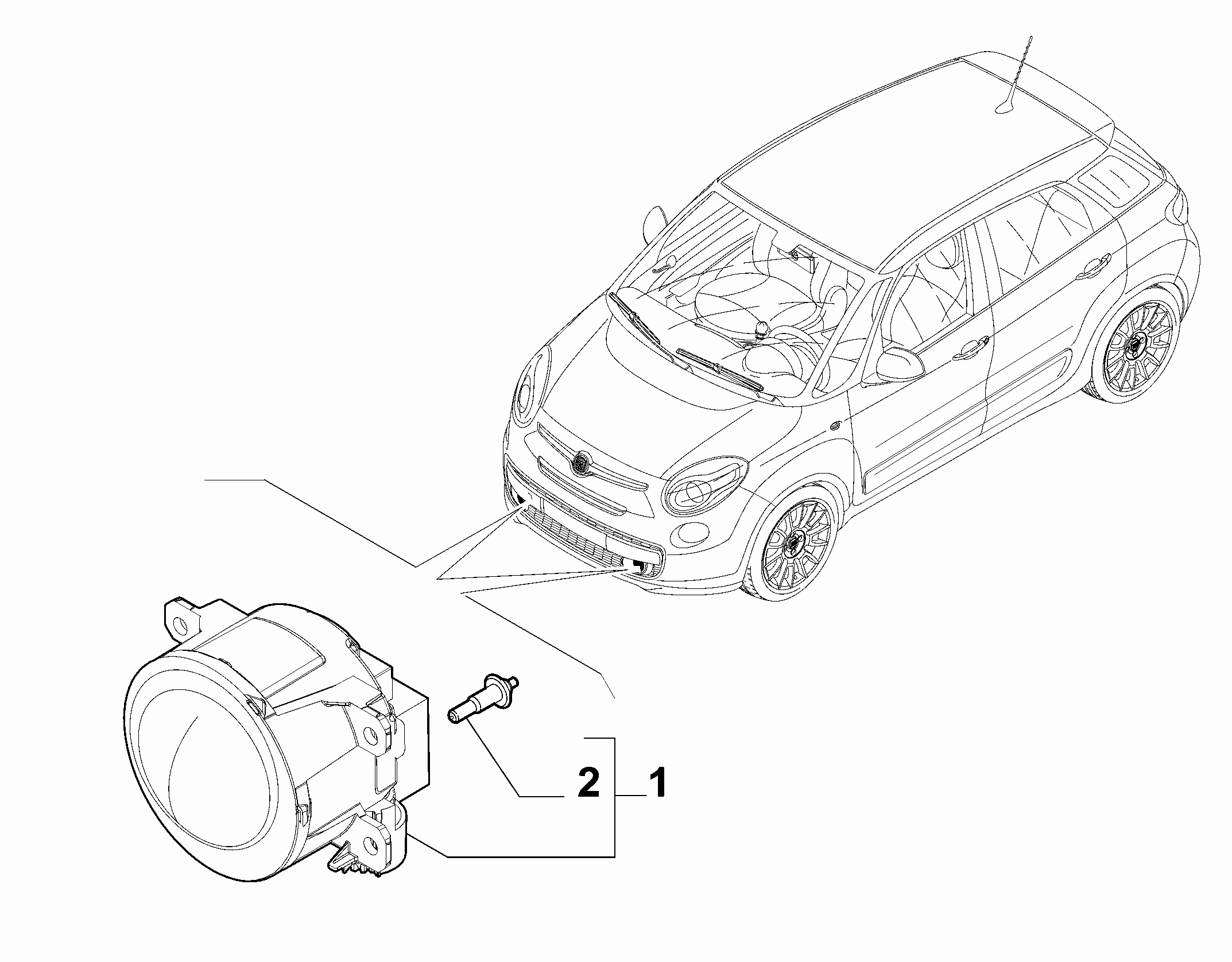 55401-020 FOG LIGHT