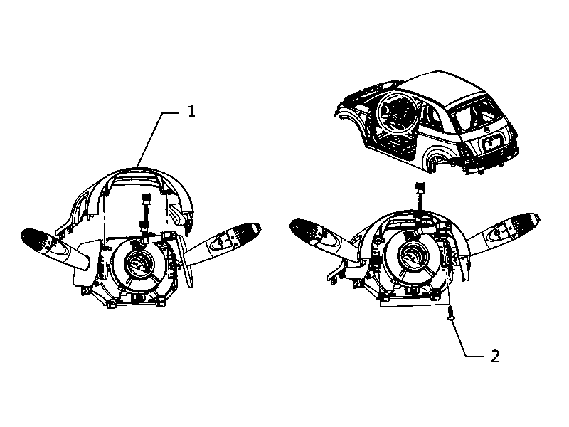 70502-060 STEERING COLUMN GUARDS