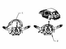 70502-060 STEERING COLUMN GUARDS