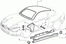 70019/00 КУЗОВ, ОБЛИЦОВКИ (ЦЕНТРАЛЬНАЯ ЧАСТЬ) 