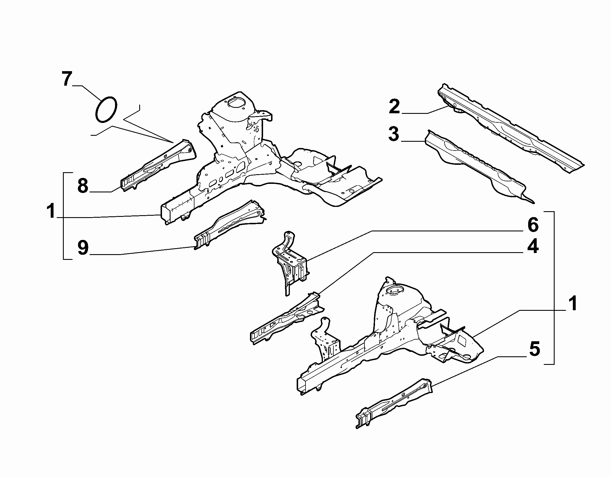 70002-020 FRONT STRUT