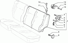 70613/01 REAR SEAT