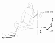 70601-040 ELECTRIC FRONT SEAT DEVICES